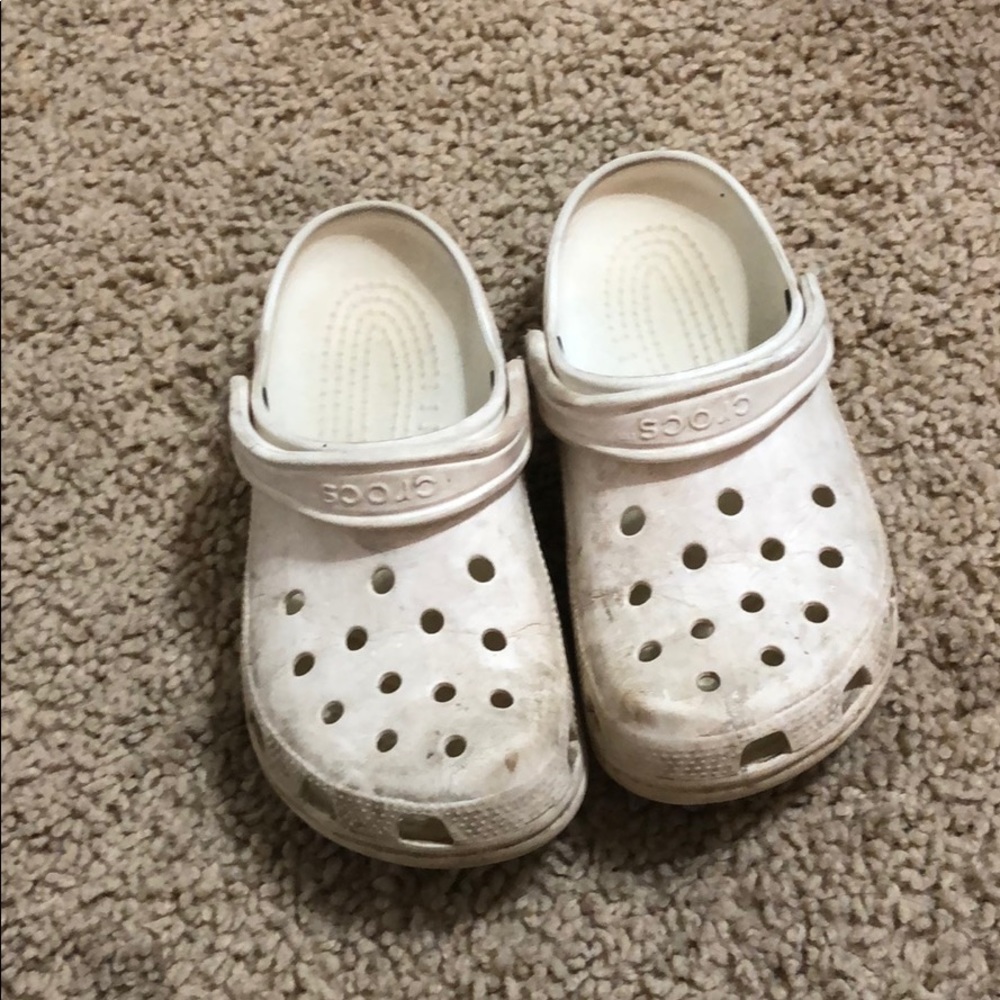 White Crocs!
